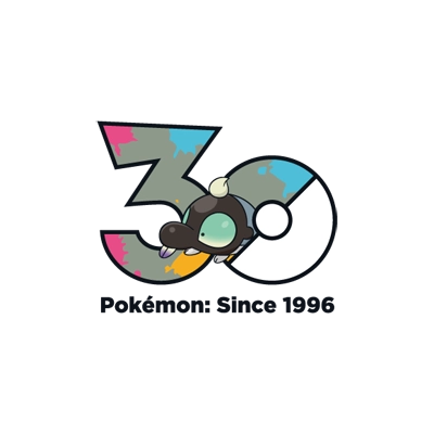 宝可梦 0944 滋汁鼹 30周年纪念Logo