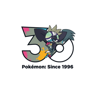 宝可梦 0945 涂标客 30周年纪念Logo