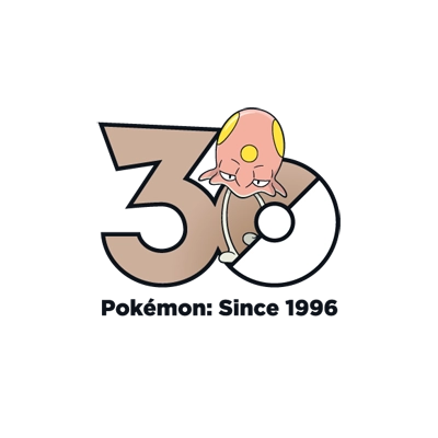 宝可梦 0948 原野水母 30周年纪念Logo