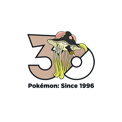 宝可梦 0949 陆地水母 30周年纪念Logo