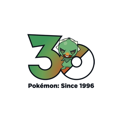 宝可梦 0951 热辣娃 30周年纪念Logo