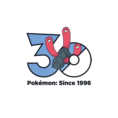 宝可梦 0961 三海地鼠 30周年纪念Logo