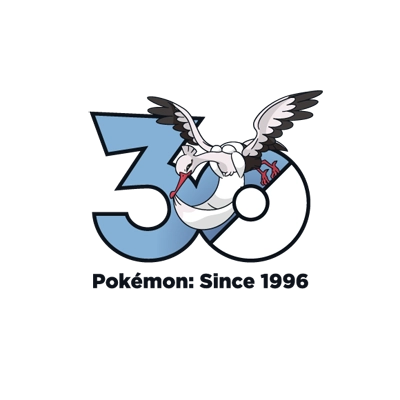 宝可梦 0962 下石鸟 30周年纪念Logo