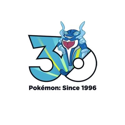 宝可梦 0964 海豚侠 30周年纪念Logo