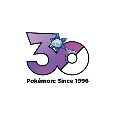 宝可梦 0969 晶光芽 30周年纪念Logo