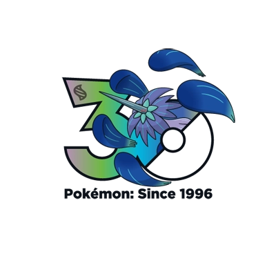 宝可梦 0970 超级晶光花 30周年纪念Logo