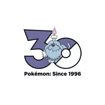 寶可夢 0971 墓仔狗 30週年紀念Logo