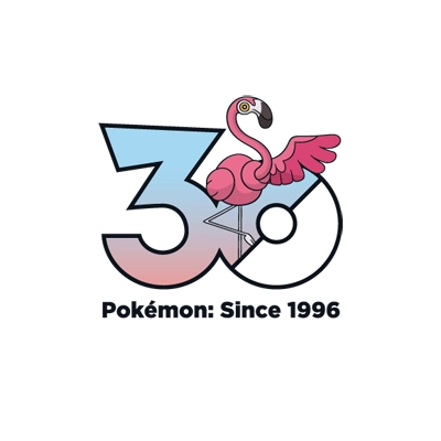 寶可夢 0973 纏紅鶴 30週年紀念Logo