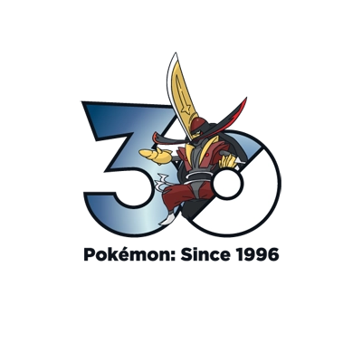 寶可夢 0983 僕刀將軍 30週年紀念Logo