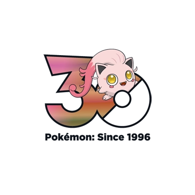 寶可夢 0985 吼叫尾 30週年紀念Logo