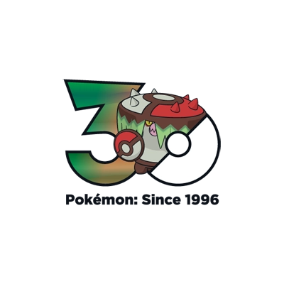 寶可夢 0986 猛惡菇 30週年紀念Logo