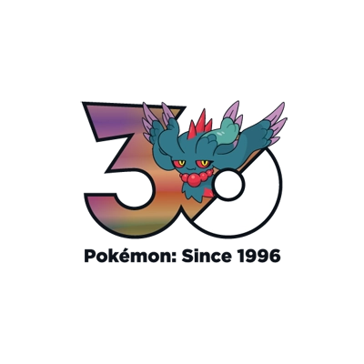 寶可夢 0987 振翼發 30週年紀念Logo