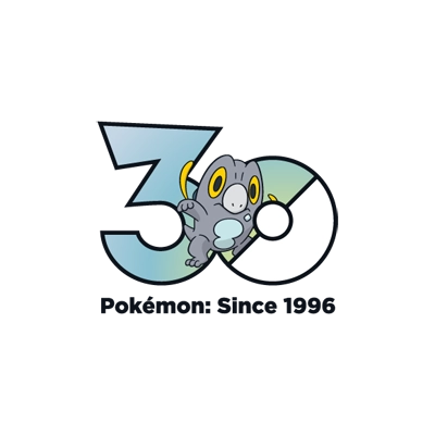 寶可夢 0996 涼脊龍 30週年紀念Logo