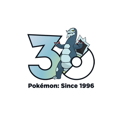 宝可梦 0998 戟脊龙 30周年纪念Logo