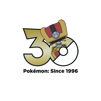 宝可梦 0999 索财灵 30周年纪念Logo
