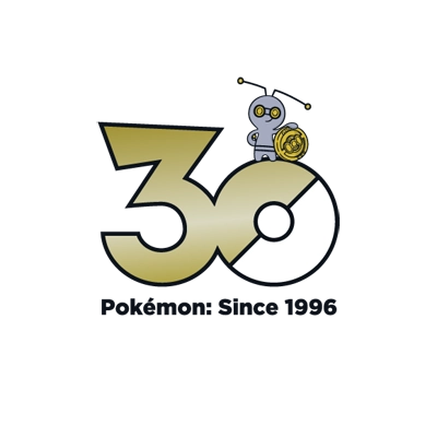 宝可梦 0999 索财灵 30周年纪念Logo