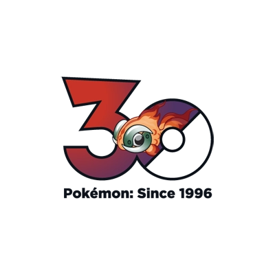 宝可梦 1004 古玉鱼 30周年纪念Logo