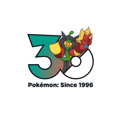 宝可梦 1017 厄诡椪 30周年纪念Logo