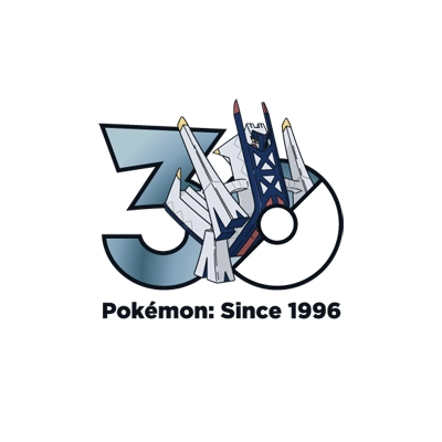 宝可梦 1018 铝钢桥龙 30周年纪念Logo