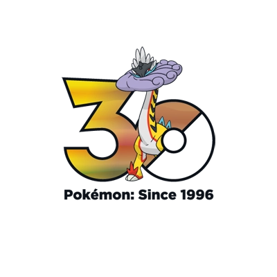 宝可梦 1021 猛雷鼓 30周年纪念Logo