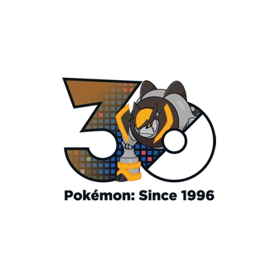 宝可梦 1022 铁磐岩 30周年纪念Logo