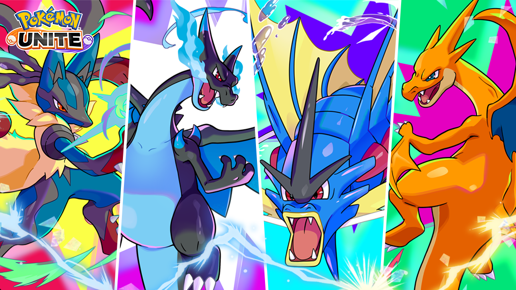 『ポケモンユナイト』に、メガギャラドスとメガリザードンYが参戦！