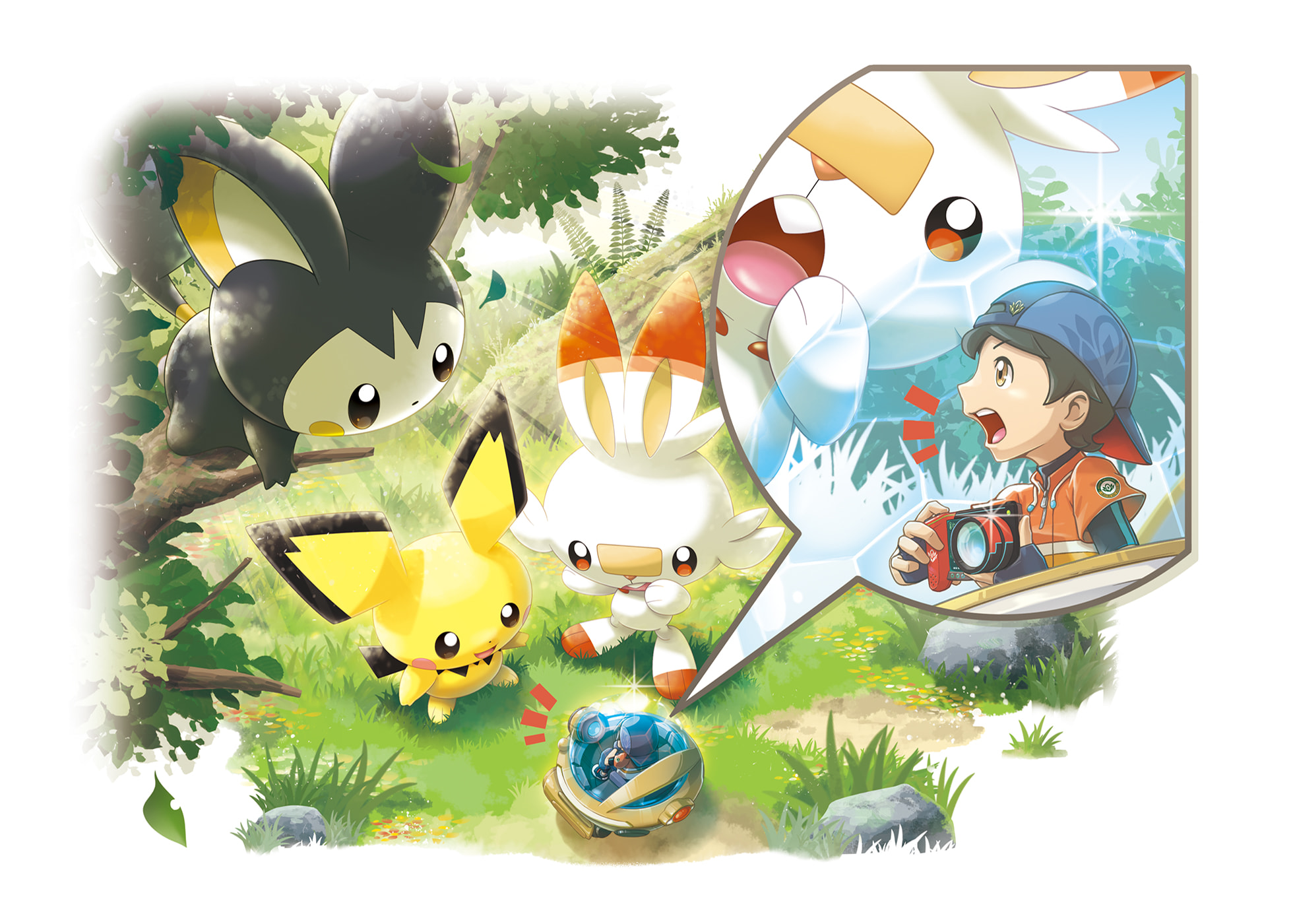 8月4日 水 無料アップデートの配信決定 新エリアや追加のポケモンも登場 New ポケモンスナップ 公式サイト