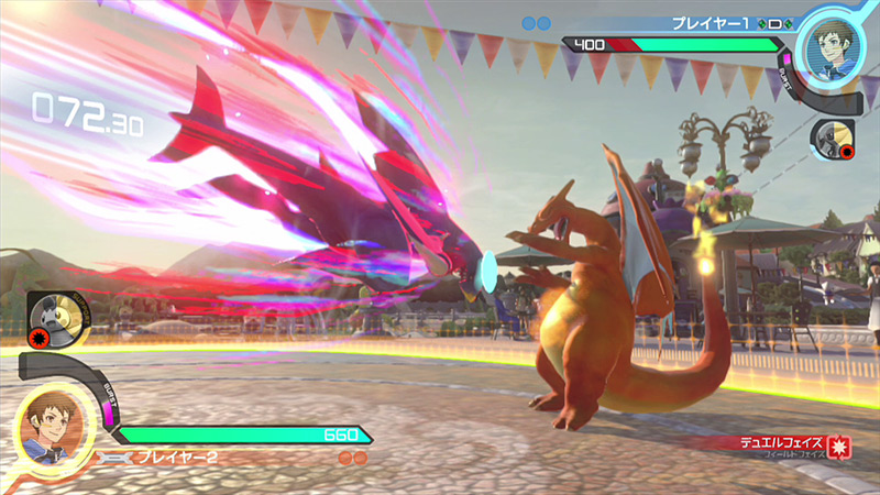 ガブリアス テールナーなど続々と Wii U版に参戦 ポッ拳 Pokken Tournament Wii U版公式サイト