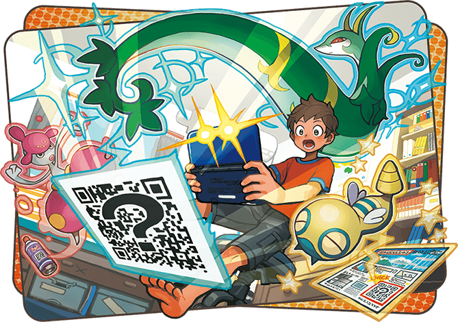 Qrスキャンで 新たなポケモンと出会おう ポケットモンスター サン ムーン 公式サイト