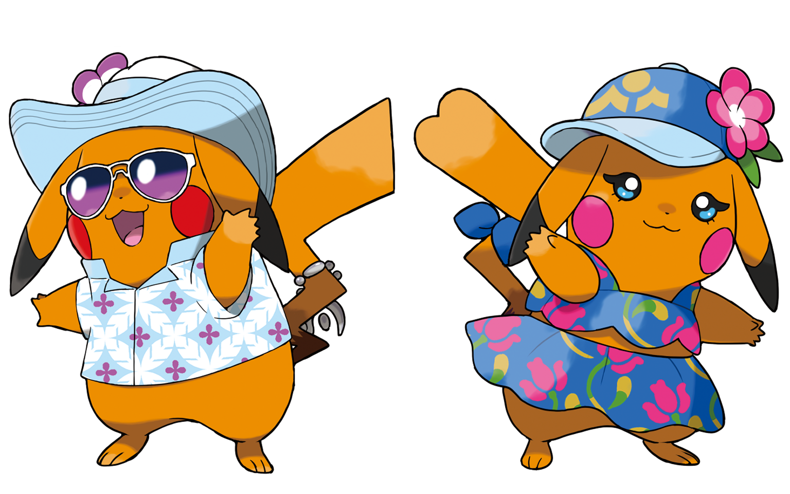 皮卡丘（風風皮卡弟、波波皮卡妹）