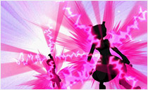 メガリンクと共鳴してメガシンカ