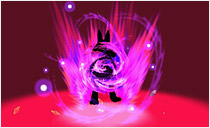 メガリンクと共鳴してメガシンカ