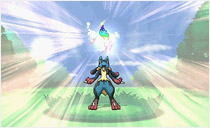 メガリンクと共鳴してメガシンカ